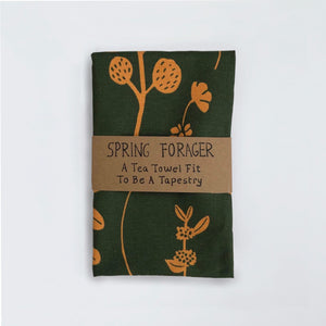 Spring Forager Tea Towel